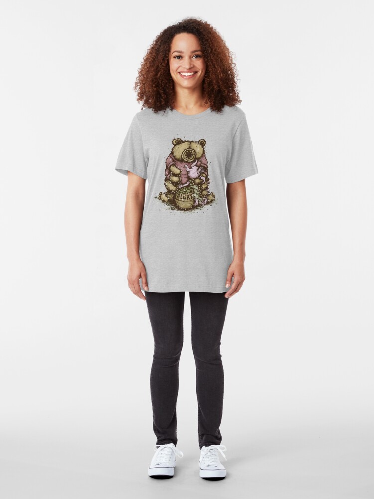 Alternate view of Tardipooh and Moss Piglet Slim Fit T-Shirt