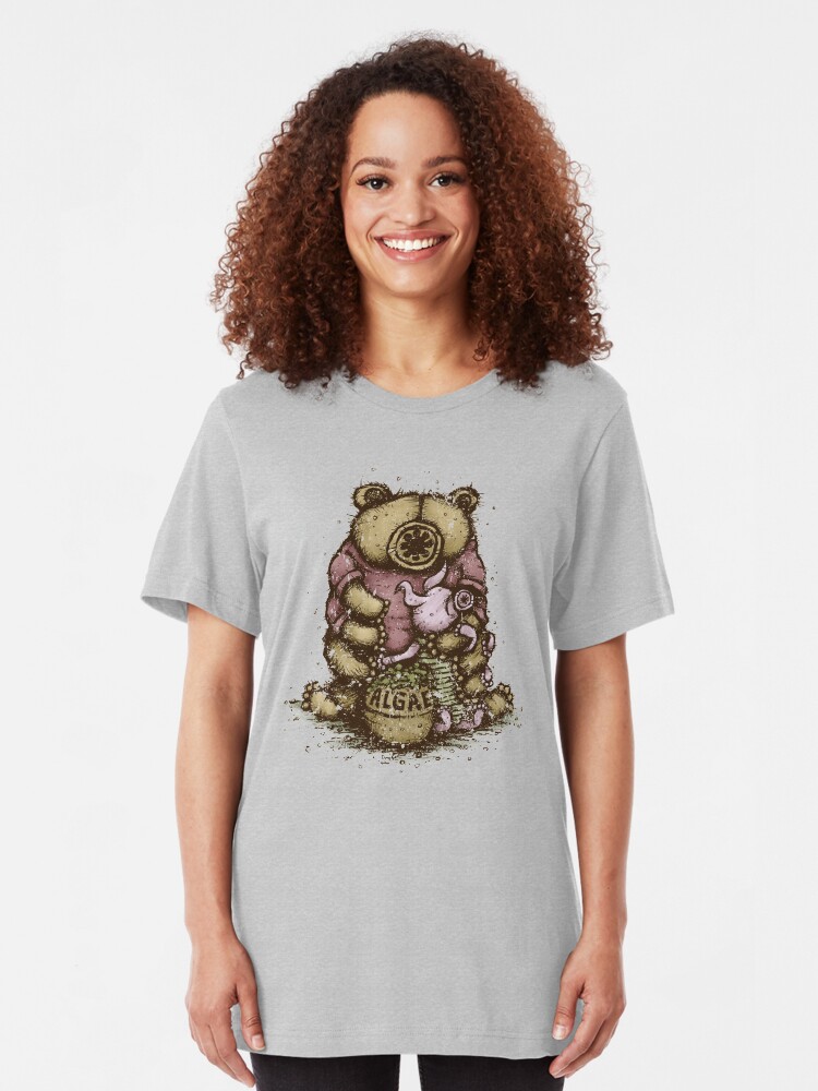 Alternate view of Tardipooh and Moss Piglet Slim Fit T-Shirt