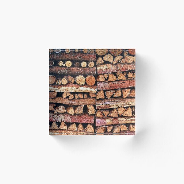 Aperçu de l'œuvre Holzbeig - bois de chauffage séché créée et vendue par Wolfgang Schweizer.