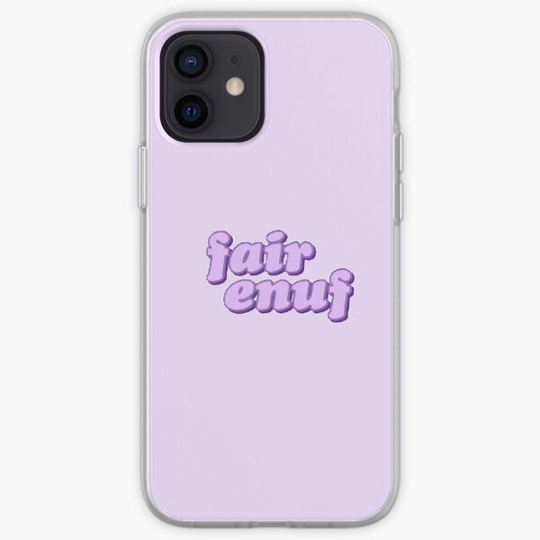 fair enuf iPhone Soft Case