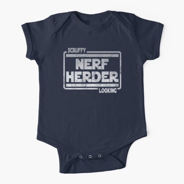 Scruffy Looking Nerf Herder Short Sleeve Baby One-Piece