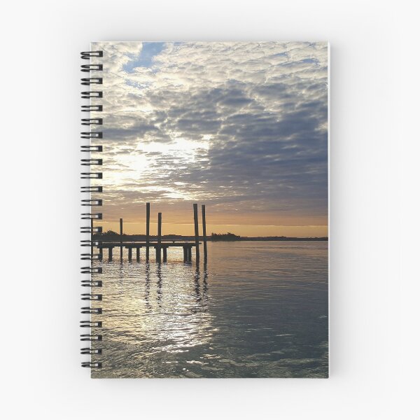 Item preview, Sunrise over the docks designed and sold by Seapaws.