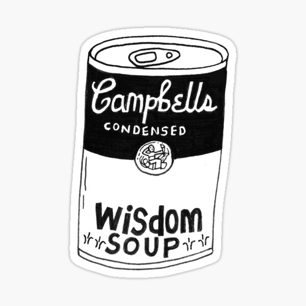Wisdom Soup Sticker