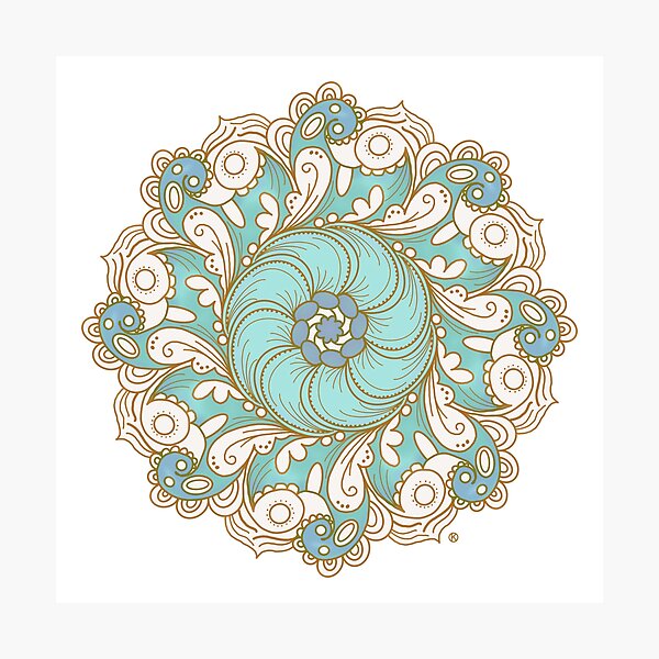 Mermaid Waves Photographic Print