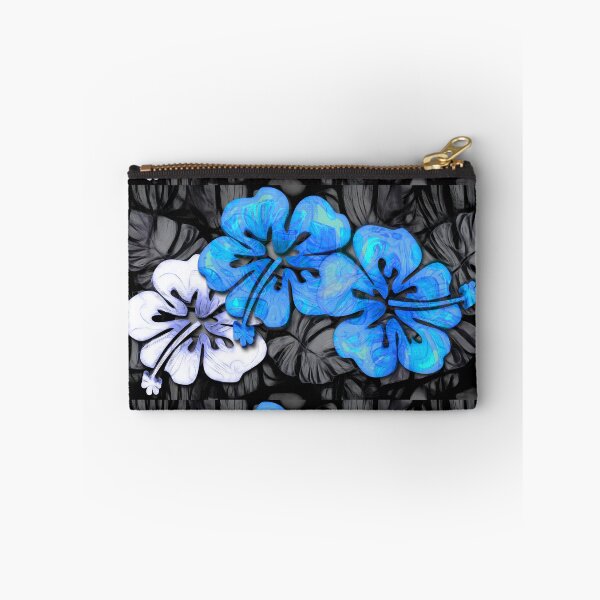 Item preview, Foliage Hibiscus - Blue in Darkness designed and sold by DreaMground.