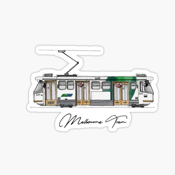 Artikel-Vorschau von Melbourne Tram, designt und verkauft von landscafe.