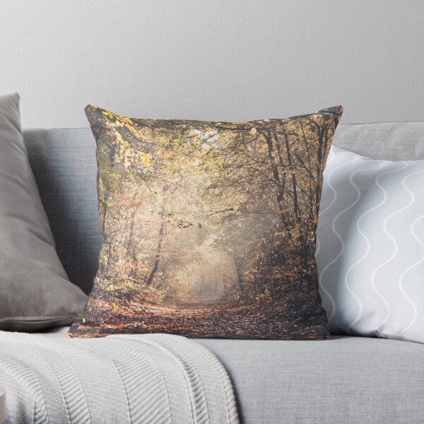 autumn beauty Throw Pillow