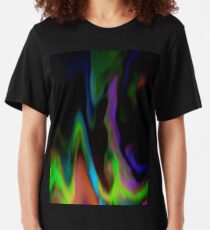 Drifting Gaseous Clouds Slim Fit T-Shirt