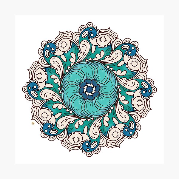 Mermaid Waves Photographic Print