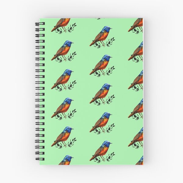 Item preview, Redstart  - Bird Illustration designed and sold by NicolaSpencer.