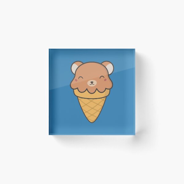 Item preview, Tasty Cute Kawaii Bear Ice Cream designed and sold by happinessinatee.