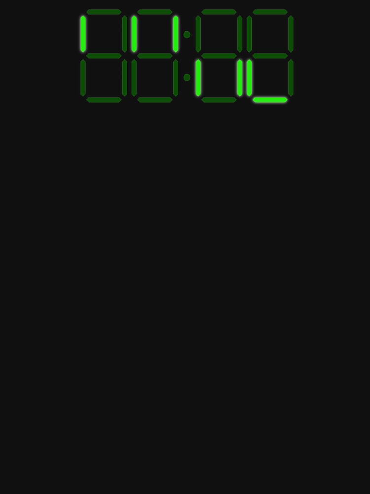Loss - Digital Clock by TalenLee