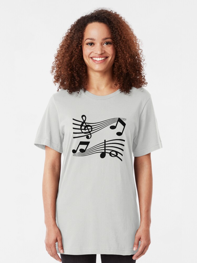 Alternate view of Loss - Music Slim Fit T-Shirt