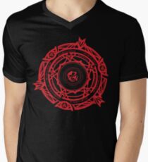 Gremory Clan Magic Circle Men's V-Neck T-Shirt