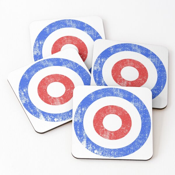 Item preview, Curling Target Wintersport vintage look designed and sold by mMx-Design.