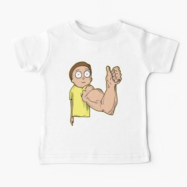 baby rick and morty clothes