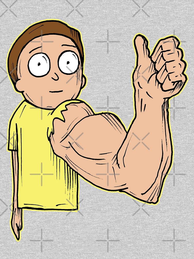Armothy / Morty and His Strong, Muscly Sentient Arm from Rick and Morty™ by sketchNkustom
