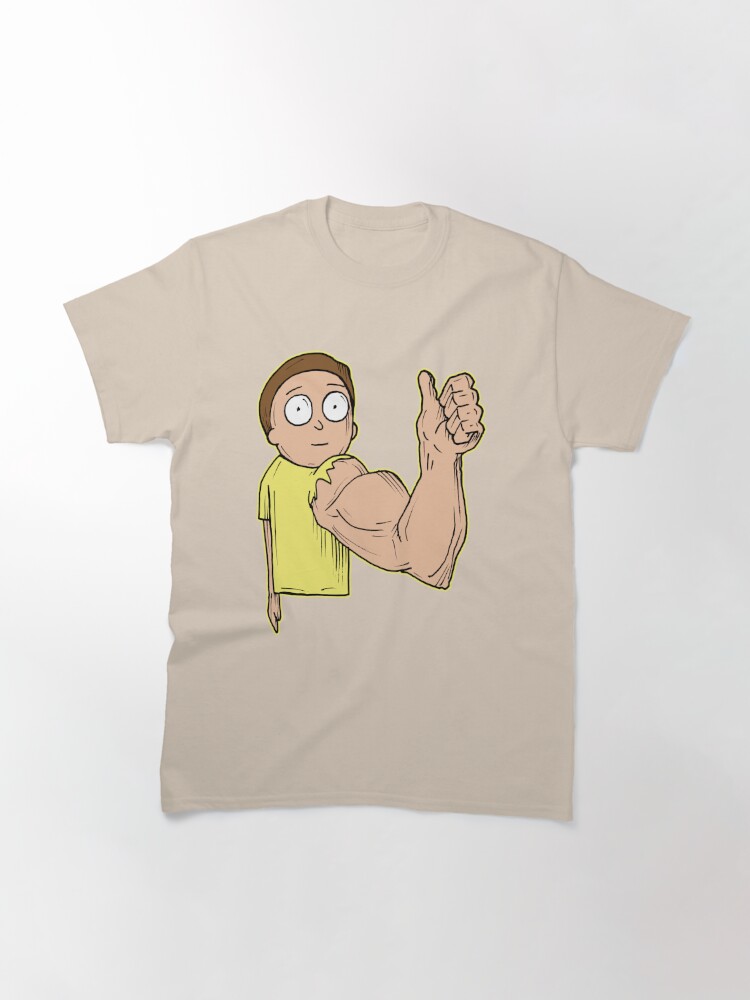 Alternate view of  Armothy / Morty and His Strong, Muscly Sentient Arm from Rick and Morty™ Classic T-Shirt