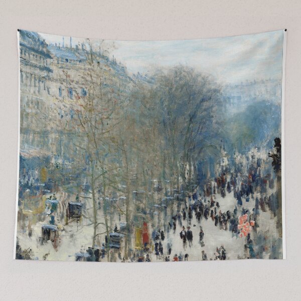 Item preview, Claude Monet - Boulevard des Capucines (new color editing) designed and sold by DejaVuStudio.