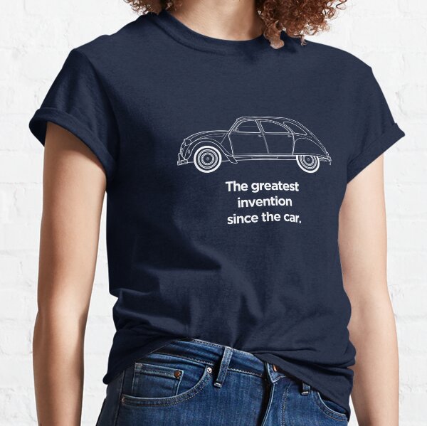 Item preview, 2CV Graphic Art. "Greatest invention since the car." designed and sold by RJWautographics.
