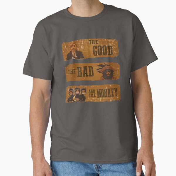 Item preview, The good, the bad and the monkey designed and sold by Caldofran.
