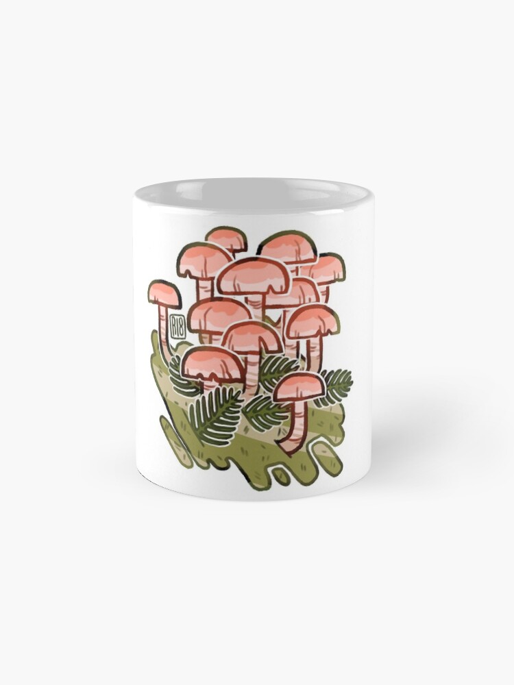 Alternate view of Pink fungi Mug
