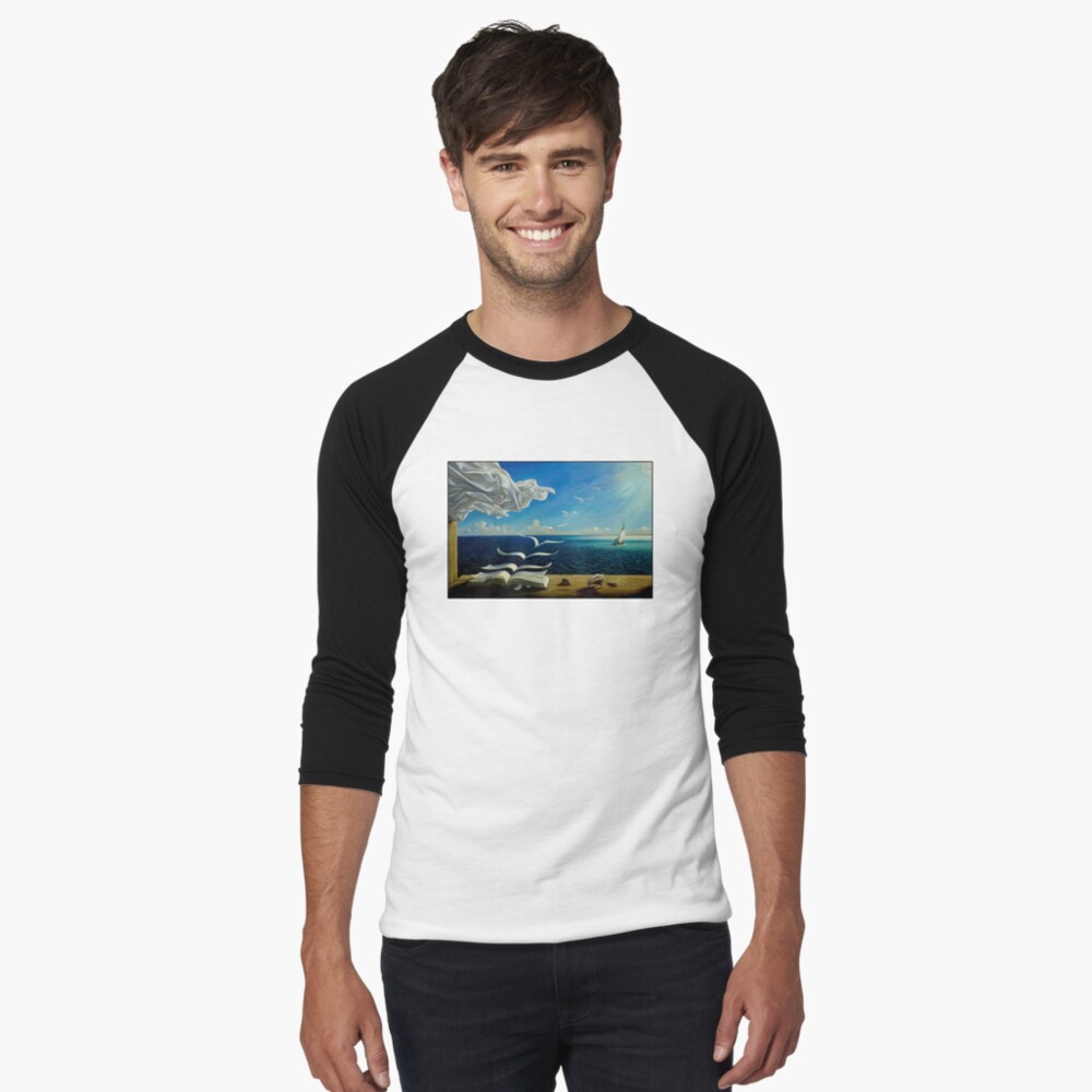 Item preview, Baseball ¾ Sleeve T-Shirt designed and sold by posterbobs.