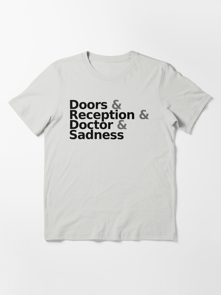 Alternate view of Loss - Helvetica Black Text Essential T-Shirt