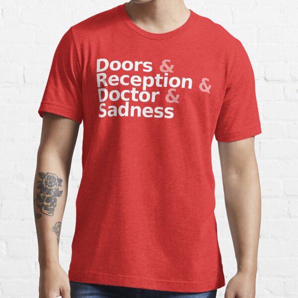 Loss - Helvetica White Text Essential T-Shirt