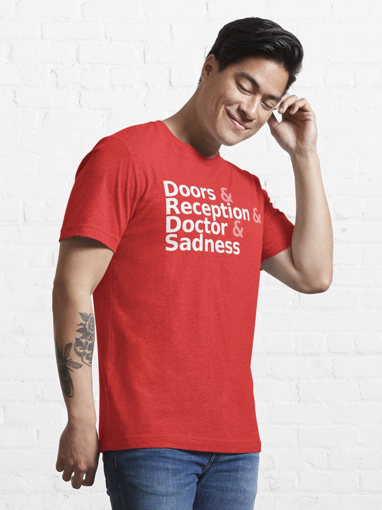 Alternate view of Loss - Helvetica White Text Essential T-Shirt