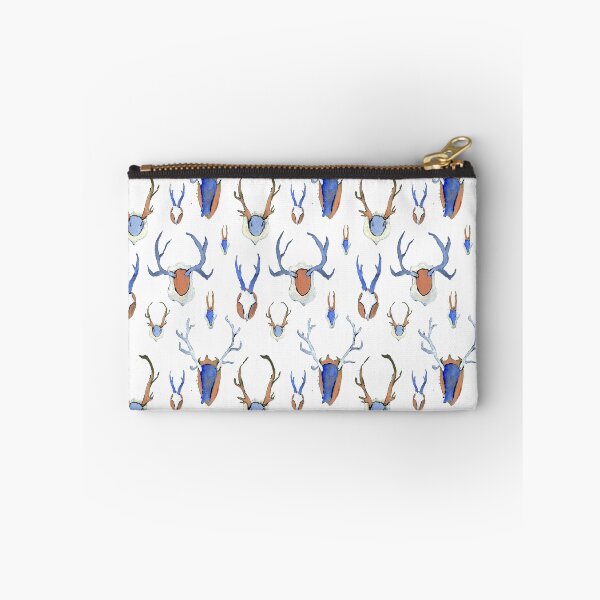 Item preview, Antler Pattern (White) designed and sold by Emily R Morris.