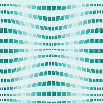 Artwork thumbnail, Spacetime Mesh - Abstract Pattern (Turquoise) by Mario Patterns