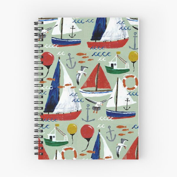 Item preview, Boating Pattern designed and sold by Emily R Morris.