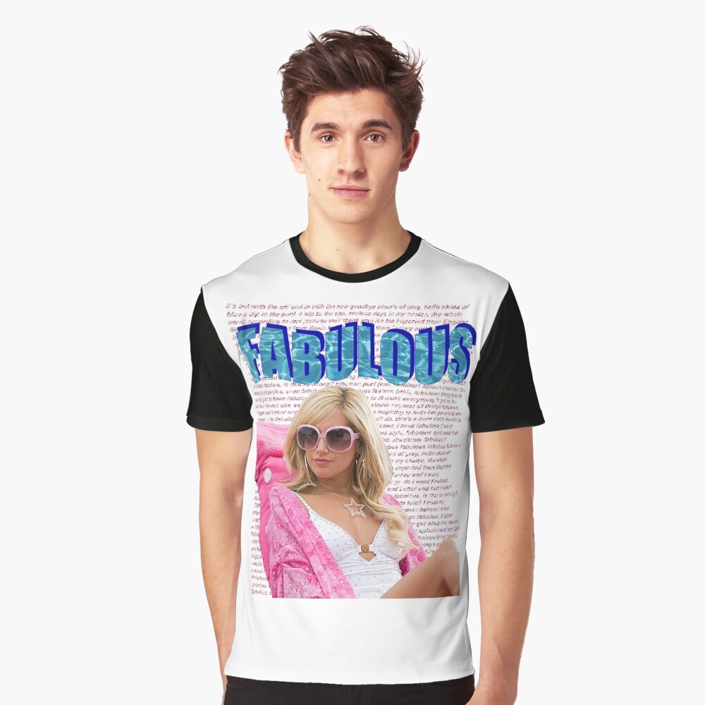 Aliexpress High School Musical Sharpay Fabulous T-Shirt T-Shirt Graphics T Shirt Korean Fashion Big and Tall T