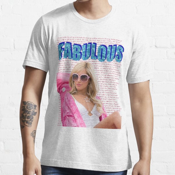 High School Musical Sharpay Fabulous T-Shirt T Shirt 100% Cotton Sharpay High  School Musical 2 Fabulous Hsm2 Troy Bolton