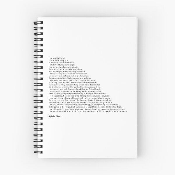Item preview, Sylvia Plath Quotes designed and sold by Miguel Queiruga.