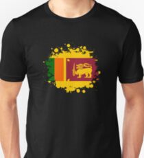 Sri Lanka blob / gift Flag South Asia Asia Unisex T-Shirt