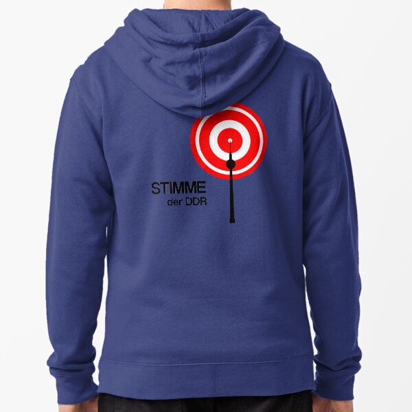 Voice of the DDR - Berlin Fernsehturm Zipped Hoodie