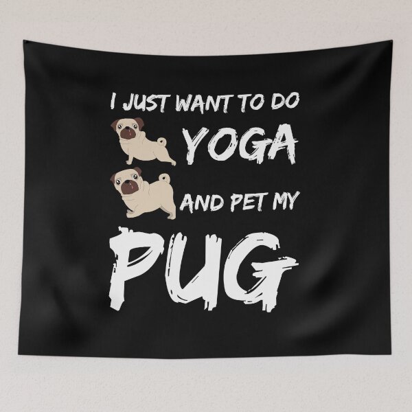 Item preview, Yoga Pet Pug designed and sold by Basti09.