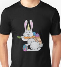 Unicorn easter bunny bunny rabbit gift Slim Fit T-Shirt