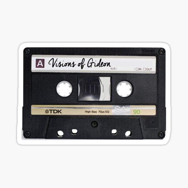 Visions of Gideon Tape Sticker