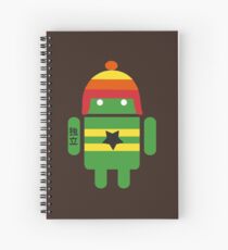 Droidarmy: Browncoat Spiral Notebook