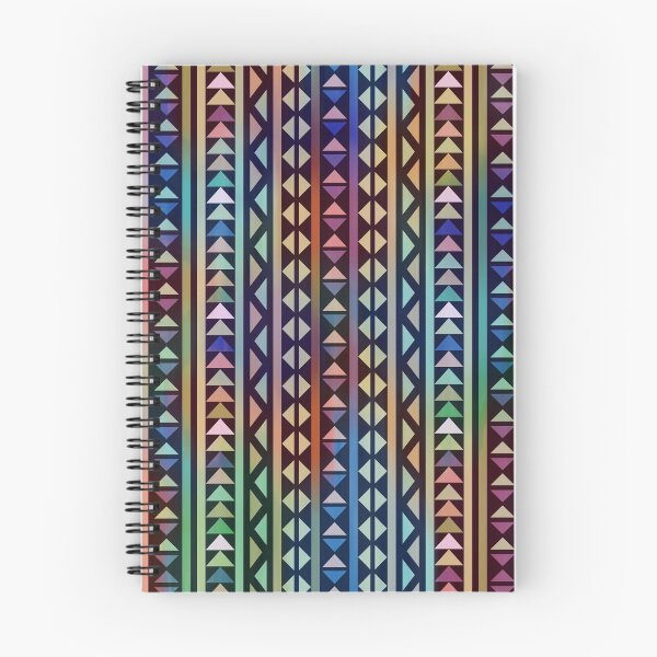 Item preview, Colorful Tribal Stripes and triangles Pattern designed and sold by Anna Lemos.