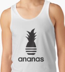 Ananas-Parodielogo Tanktop für Männer