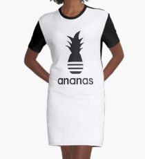 Ananas parody logo Graphic T-Shirt Dress
