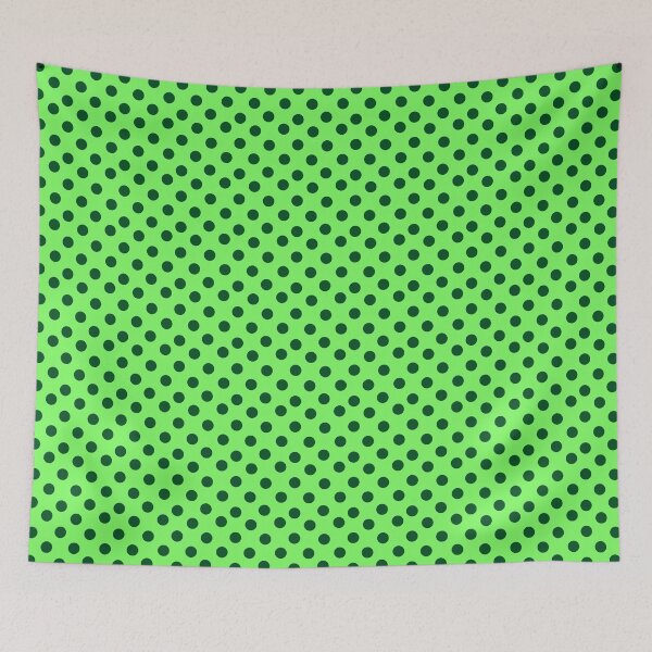 Item preview, Green on Mint Polka Dots designed and sold by Michael Stewart.