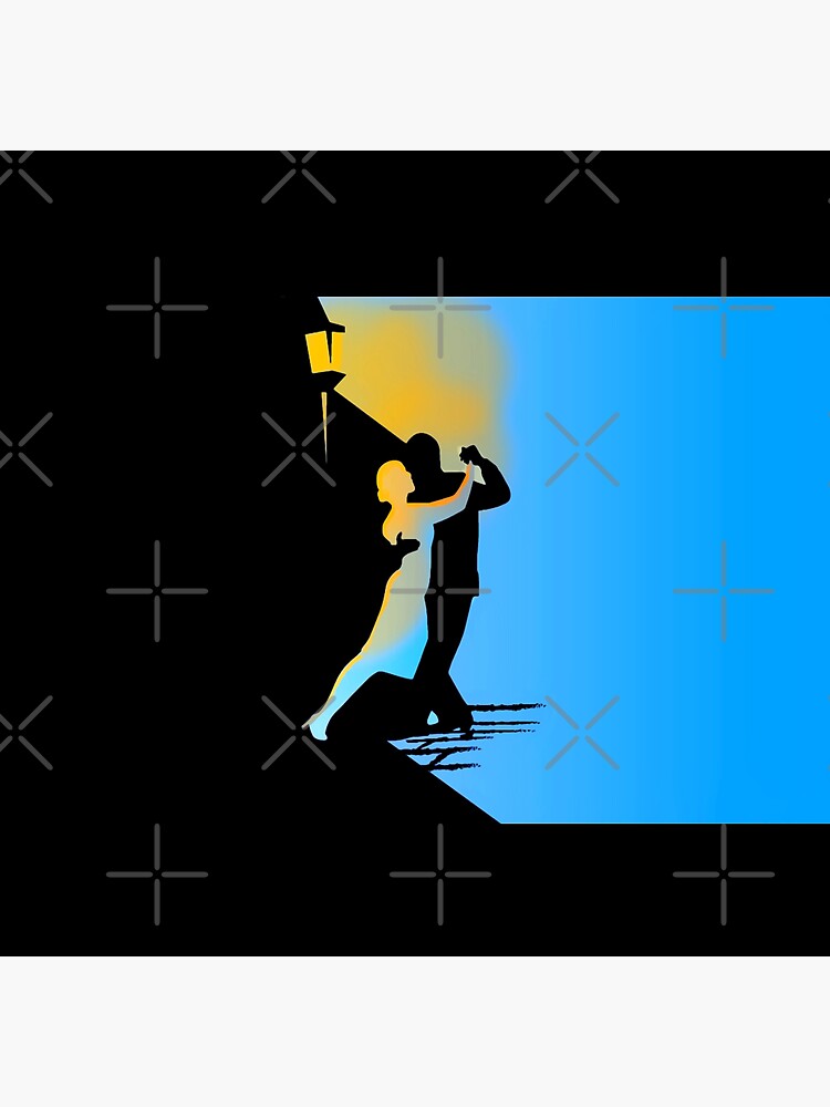 Thumbnail 3 of 3, Sticker, Dance through the night designed and sold by doniainart.