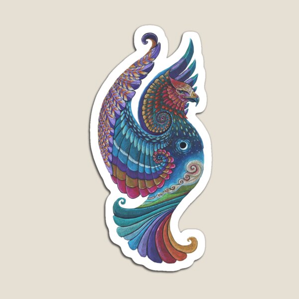 Hawk Totem Magnet