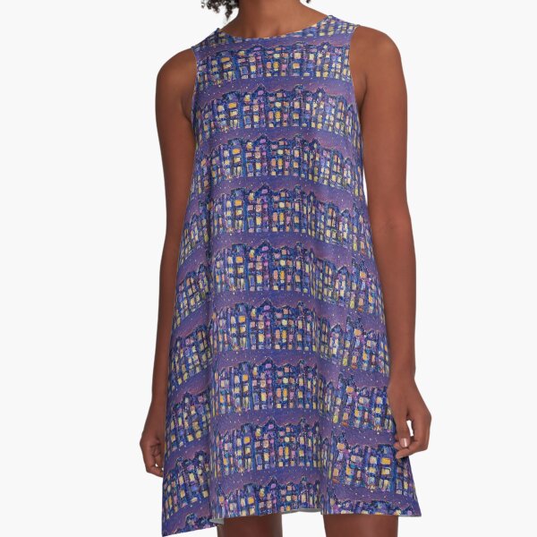 night city A-Line Dress
