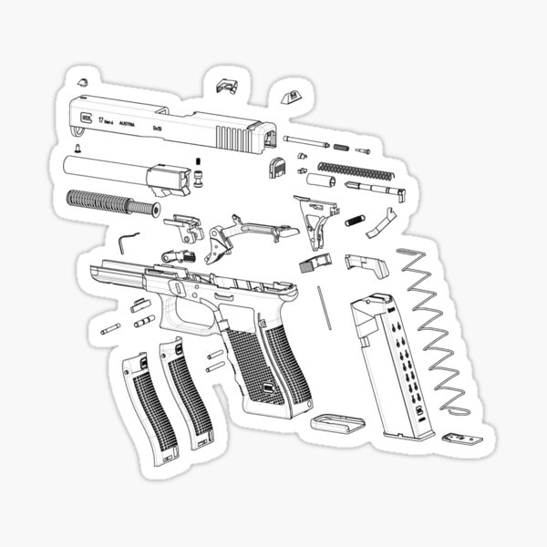 glock diagram exploded view parts